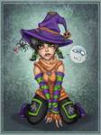 Little witch by Harpyqueen