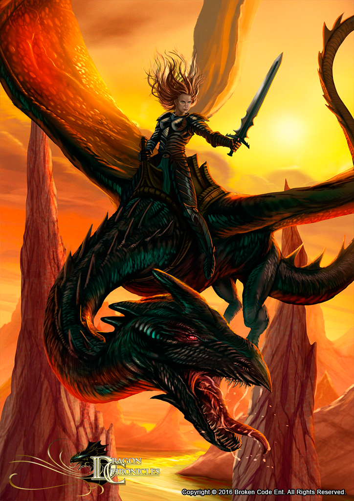 Demon Riding Dragon