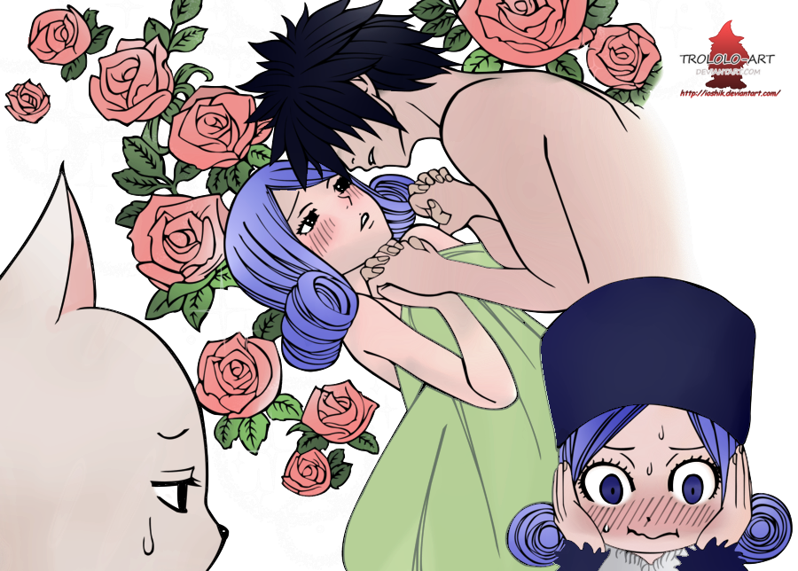 Juvia's Dream Gruvia moment2.