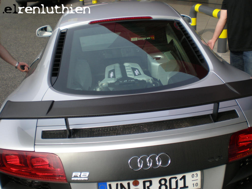 audi r8 back by ElrenLuthien on DeviantArt