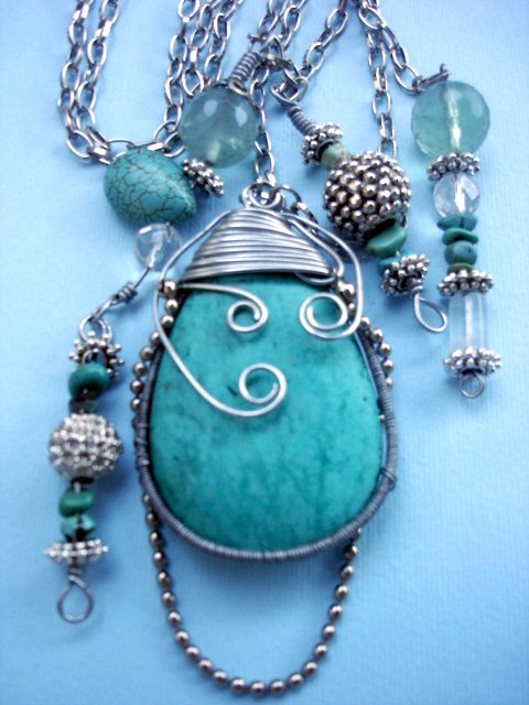 Turquoise pendants