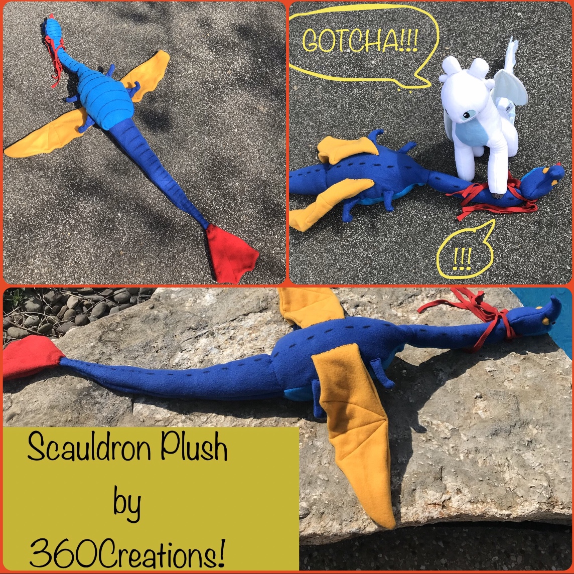 Scoldrin How To Train Your Dragon Scauldron Toy