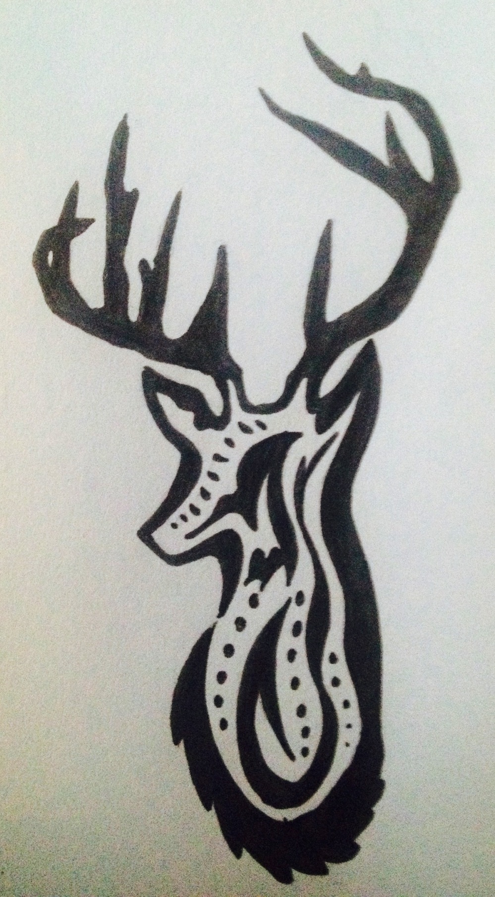 Buck Tribal Art