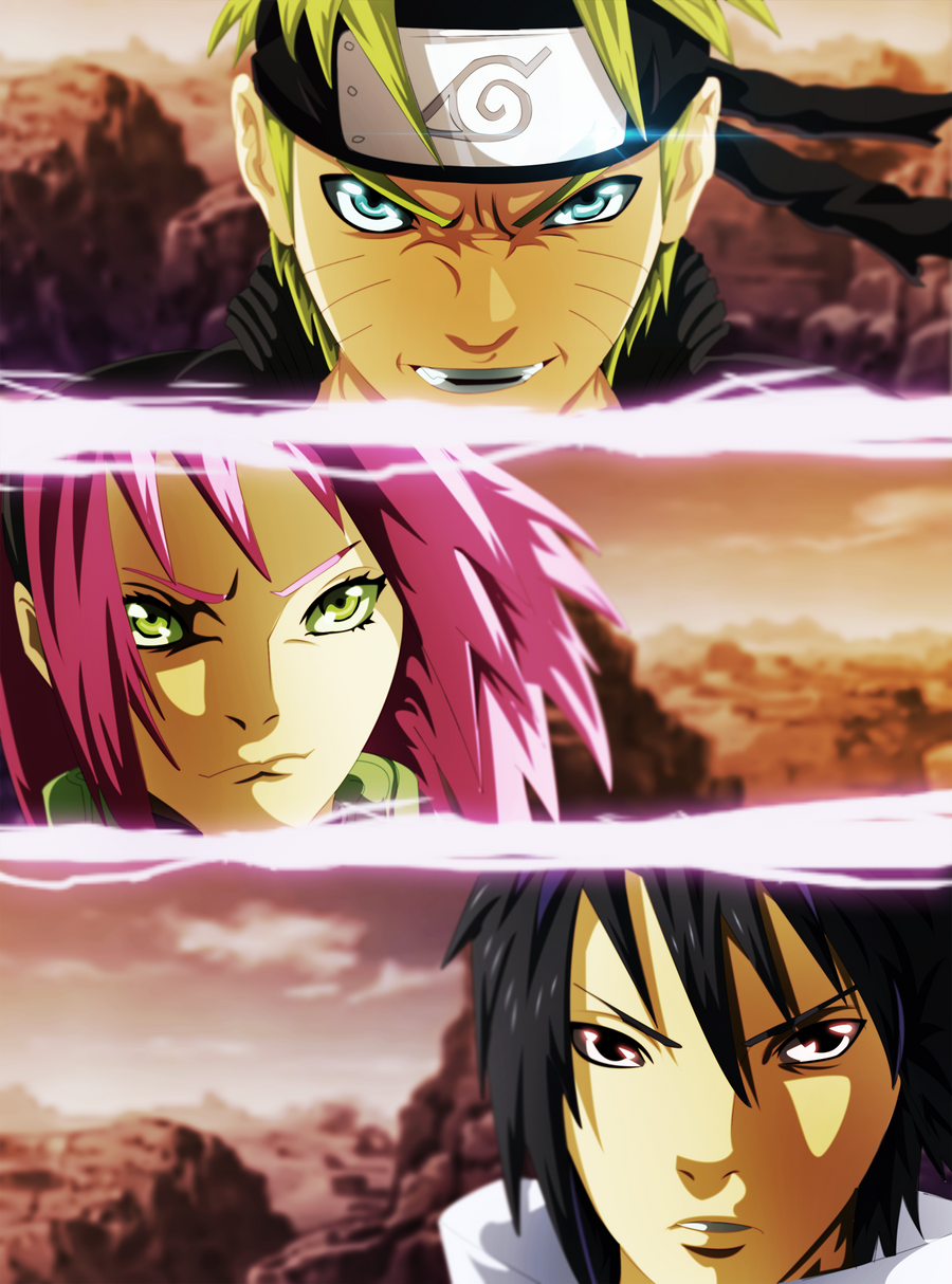 Naruto 632: Team 7 and Sakura