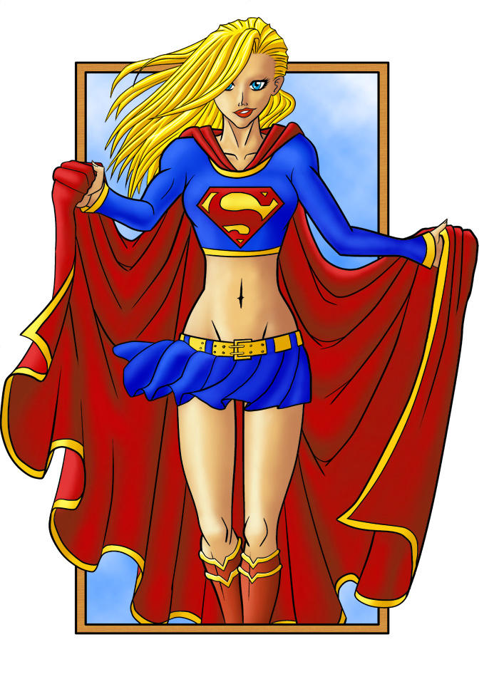 Supergirl colored
