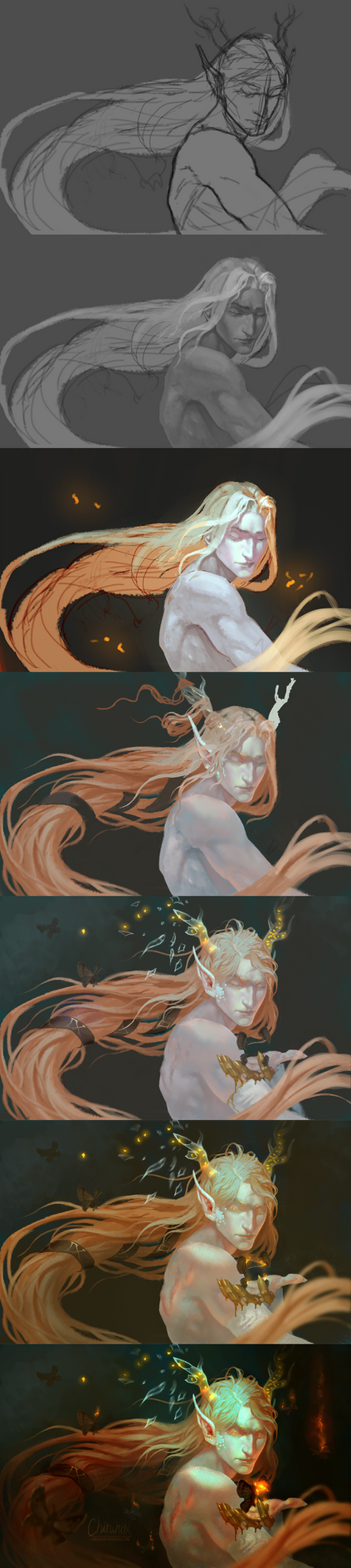 Moths - process