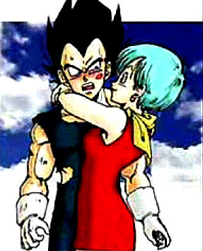 Vegeta and Bulma