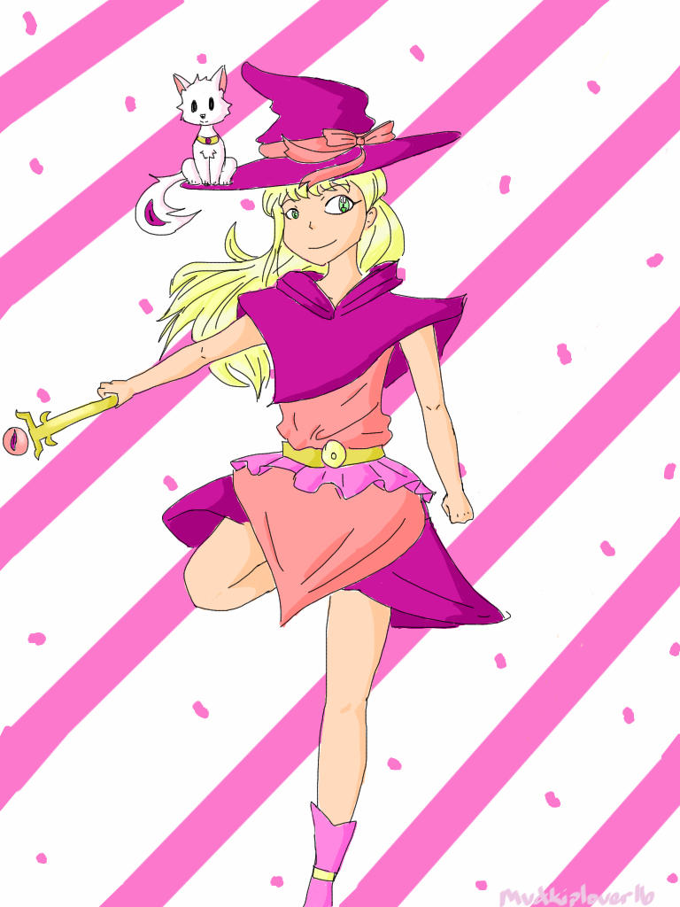 Pink Wizard Pink wizard - Colored version by Mudkiplover16 on DeviantArt