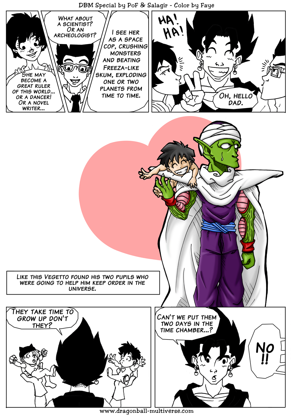 DBM page 297 : Pan and Piccolo