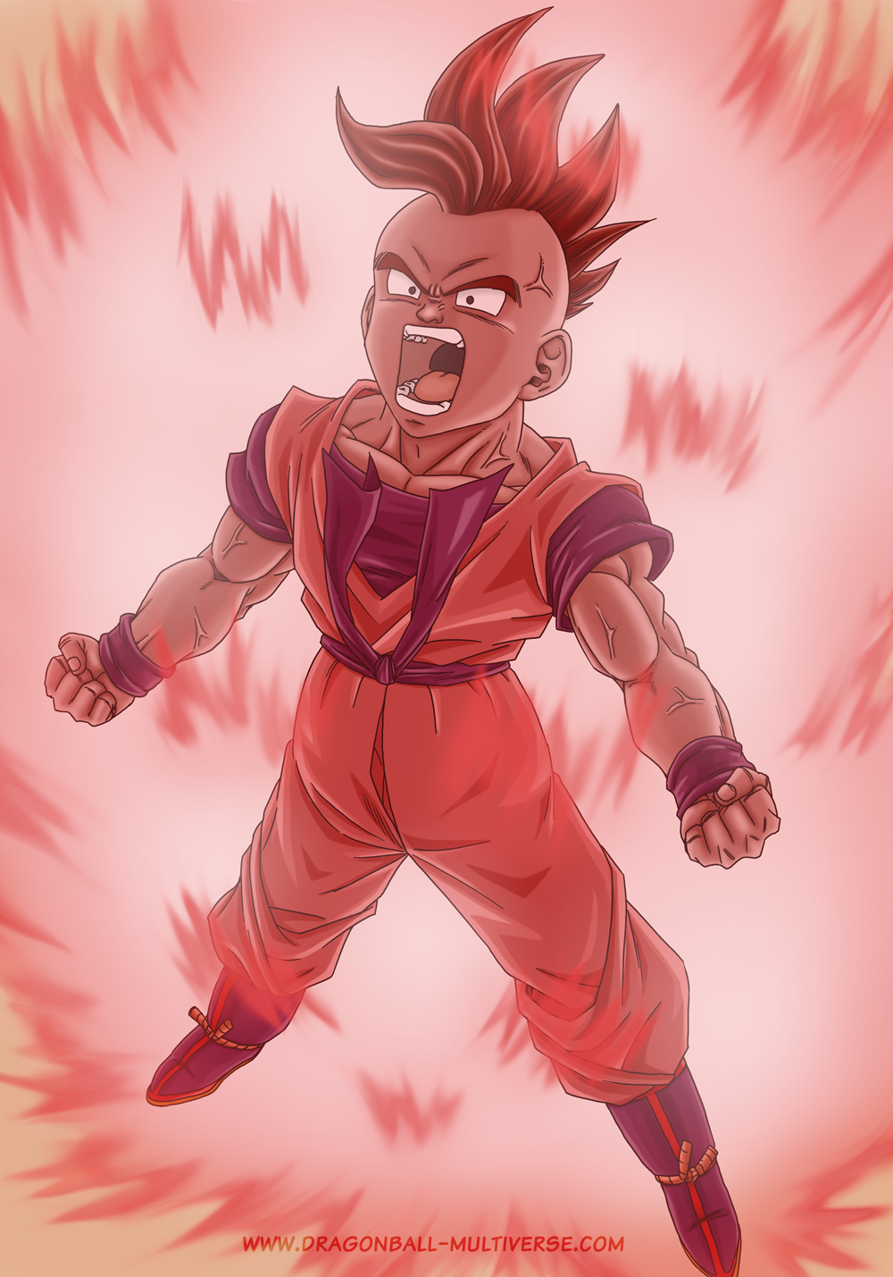 DBM poster : Uub kaioken by Fayeuh on DeviantArt