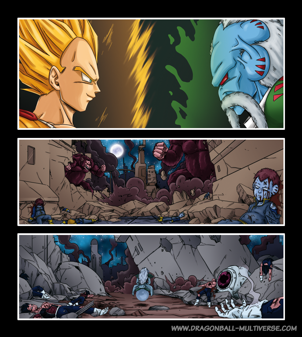 DBM chap 40 : Vegeta and Raichi