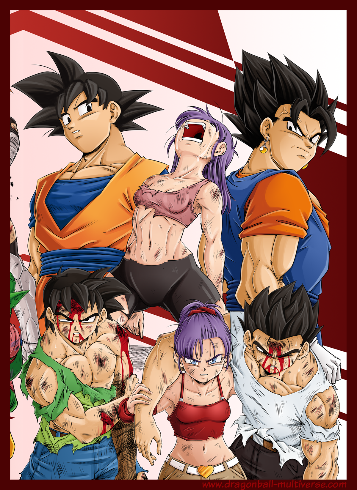 BRA DB multiverse by salvamakoto on DeviantArt  Dragon ball super manga, Dragon  ball image, Dragon ball