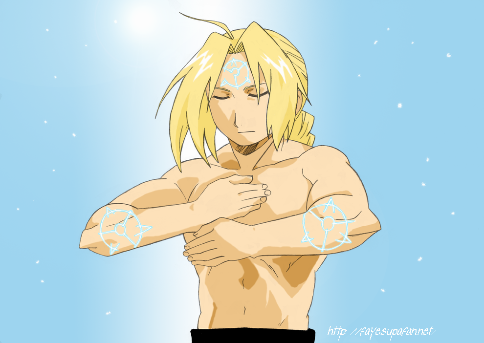 Edward Elric 3 color