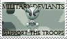 Military Deviants Stamp by Military-Deviants