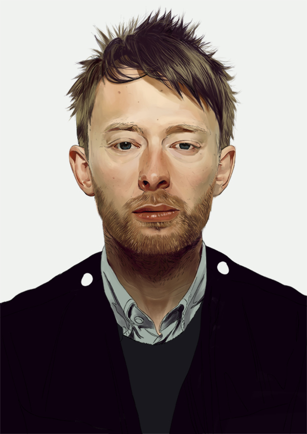 Thom Yorke portrait