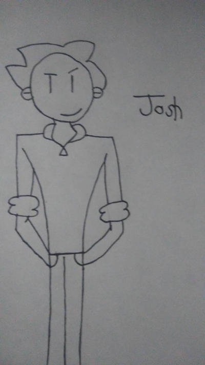 Josh Drawing/design Josh - Sketch/Lineart by Vexed-Starlight on DeviantArt