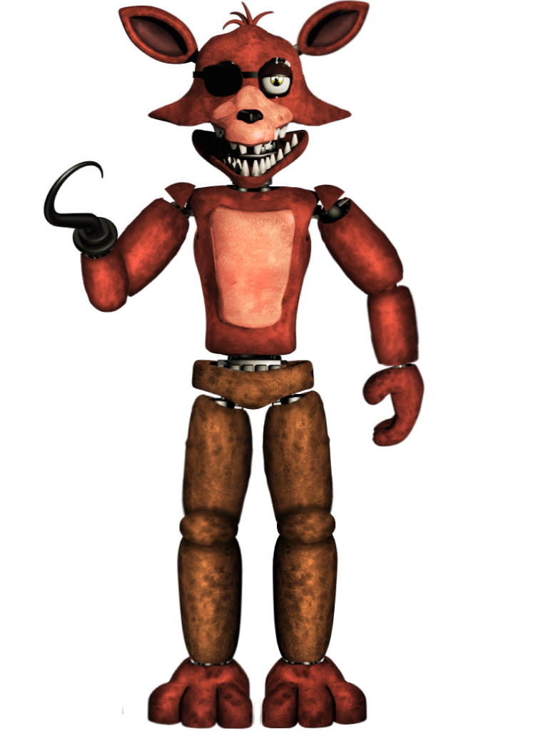 FNAF 2 Fixed Withered Foxy by LouieEntertainment on DeviantArt