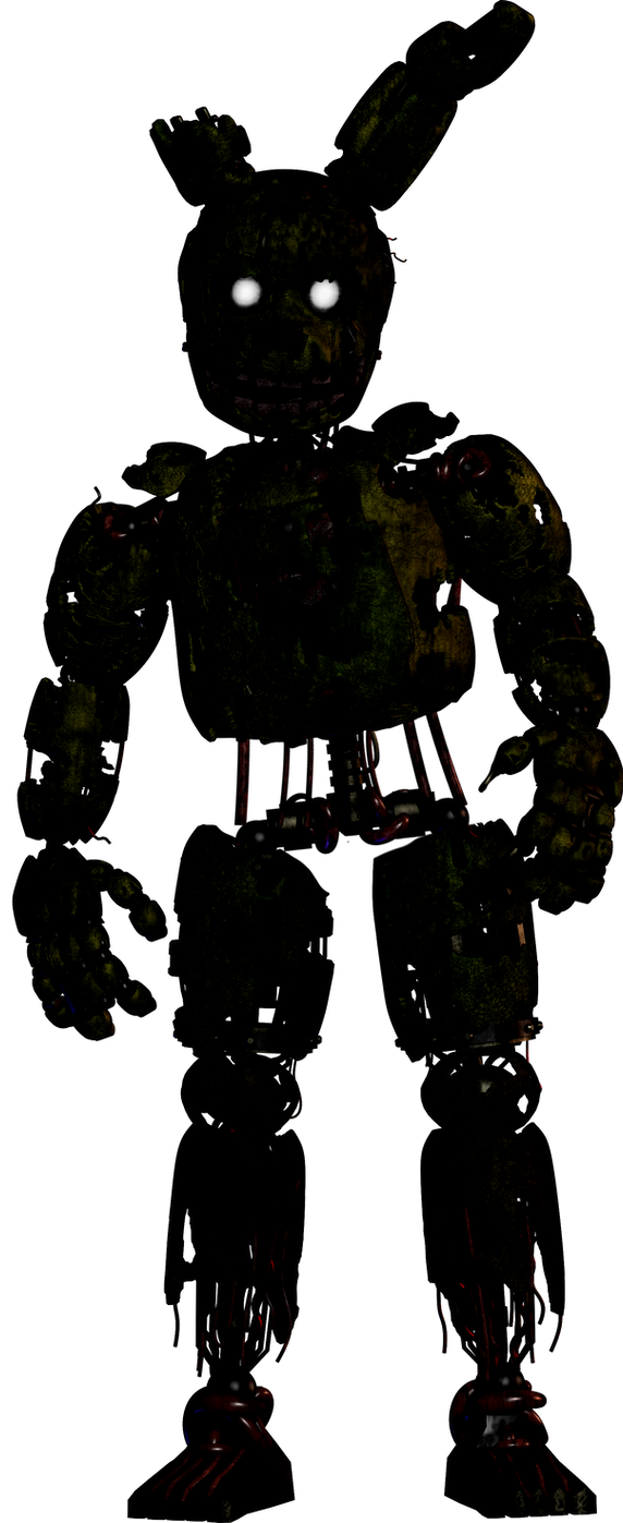 FNAF 3| Dark Springtrap by LouieEntertainment on DeviantArt