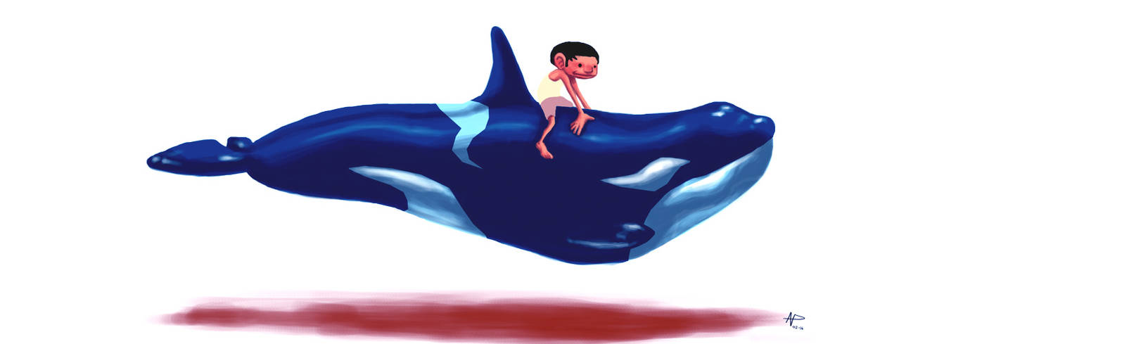 Orca Ride Cartoon Orca Ride by Alainprem on DeviantArt