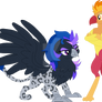 Rainbow Dash and Spitfire- Species Swap AU [P]