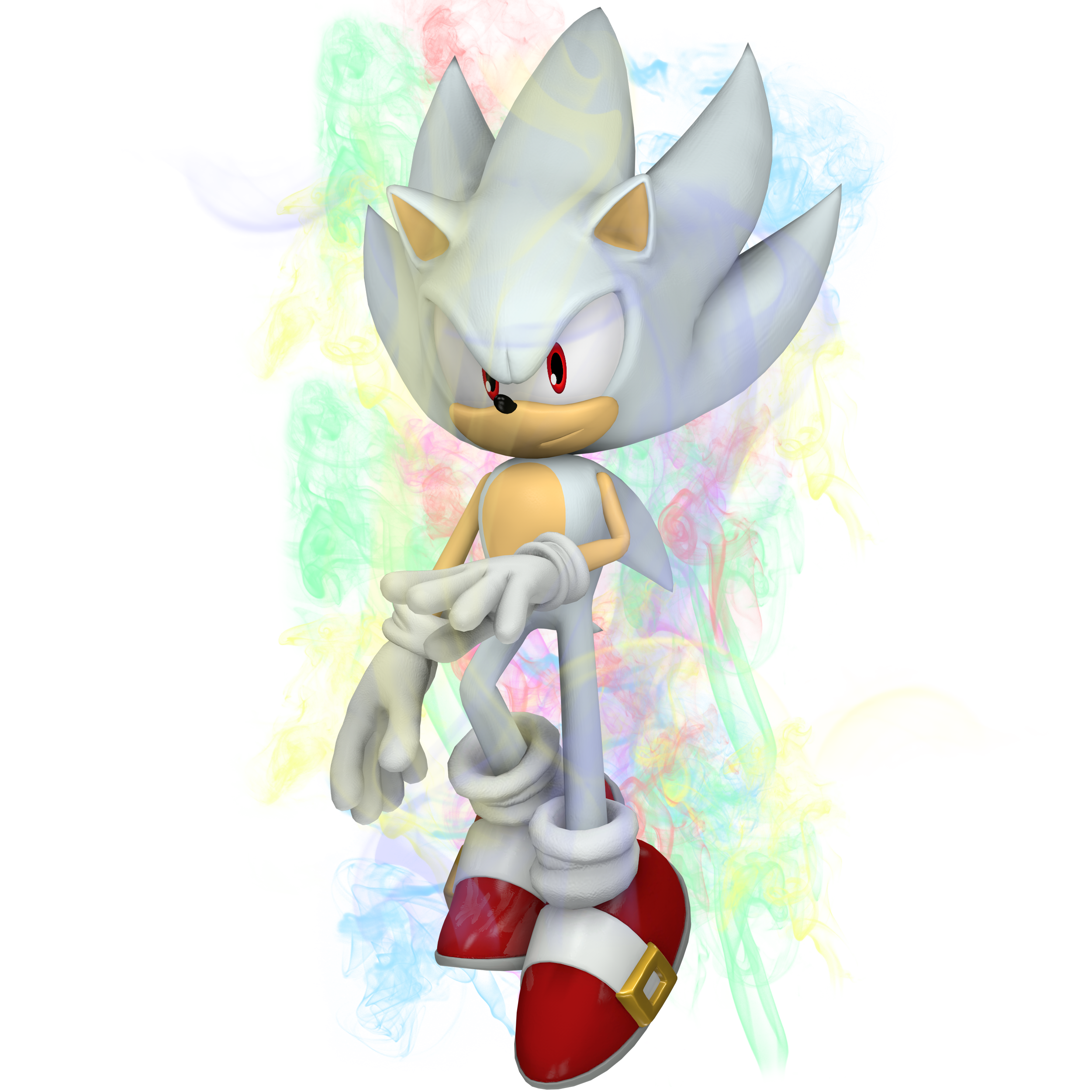 Hyper Sonic (SSMA Version) by Nibroc-Rock on DeviantArt