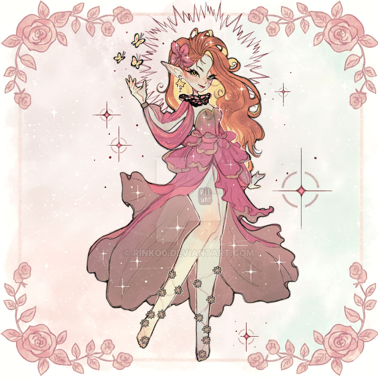 Bloom Spirit Florielle Spring Bloom Spirit by RinKo0 on DeviantArt