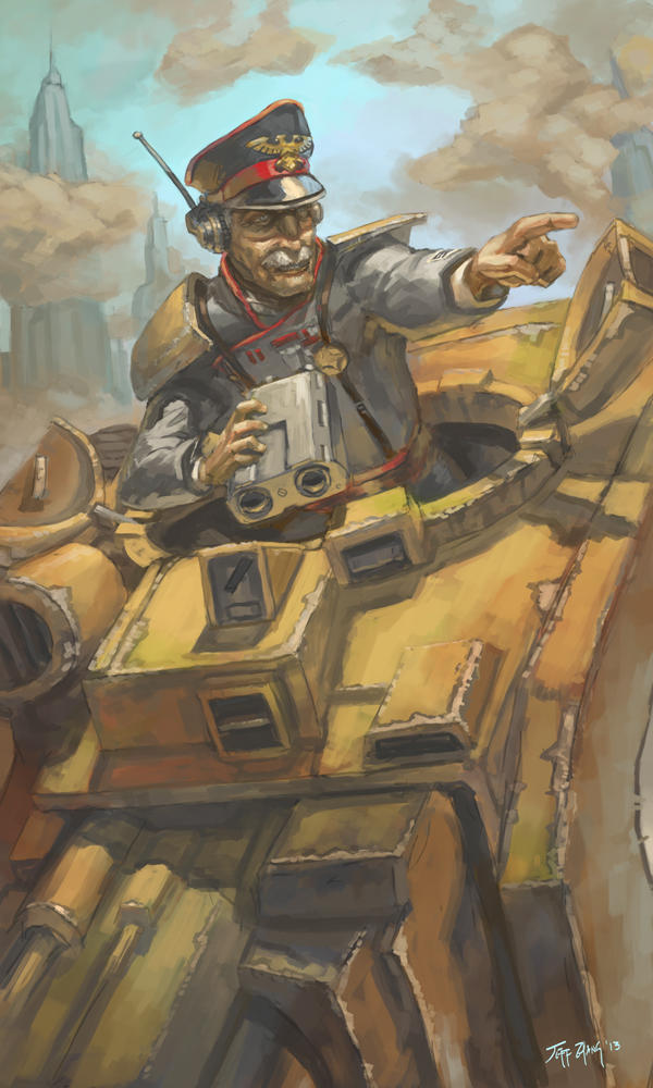 WH40K: Tank Commander by jeffszhang on DeviantArt