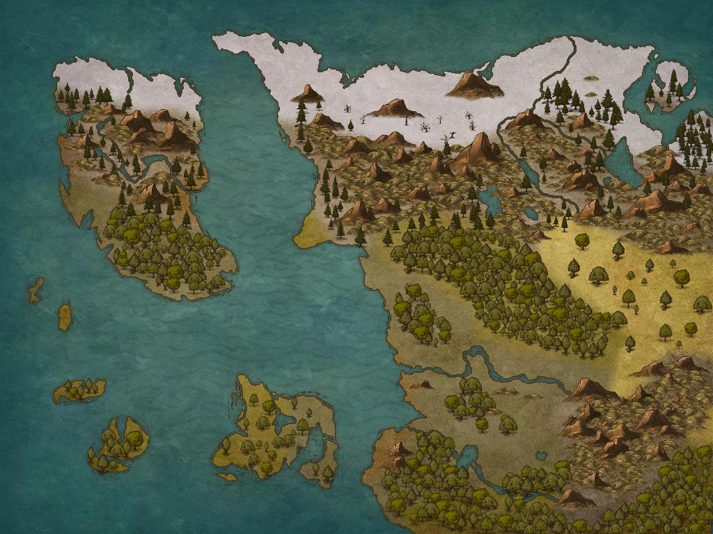 Another map by HiddenLordGhost on DeviantArt