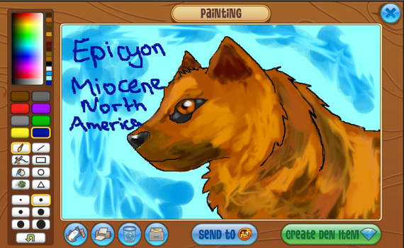 Epicyon haydeni (Animal Jam)