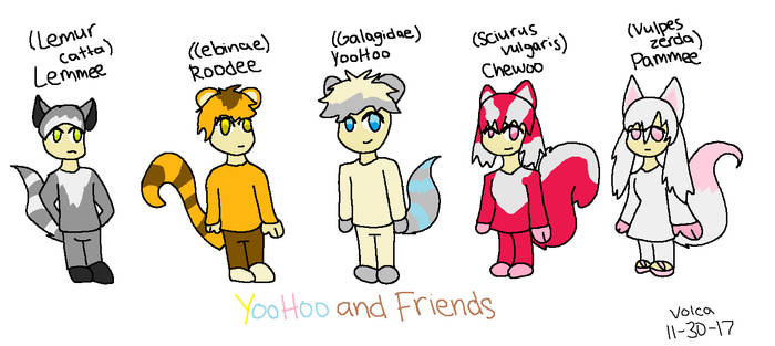 YooHoo and Friends Gijinka