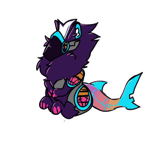 Gif of my friends protogen by ThiccCow on DeviantArt