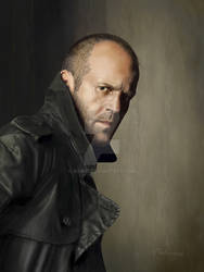 Digital Portrait of Jason Statham