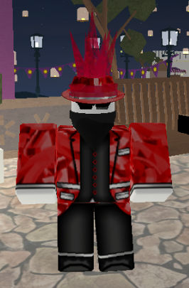 Roblox Red Sparkle Time Fedora Look By Fockwulf190 On Deviantart - all fedoras in roblox