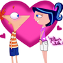 Phineas and Isabella (color)