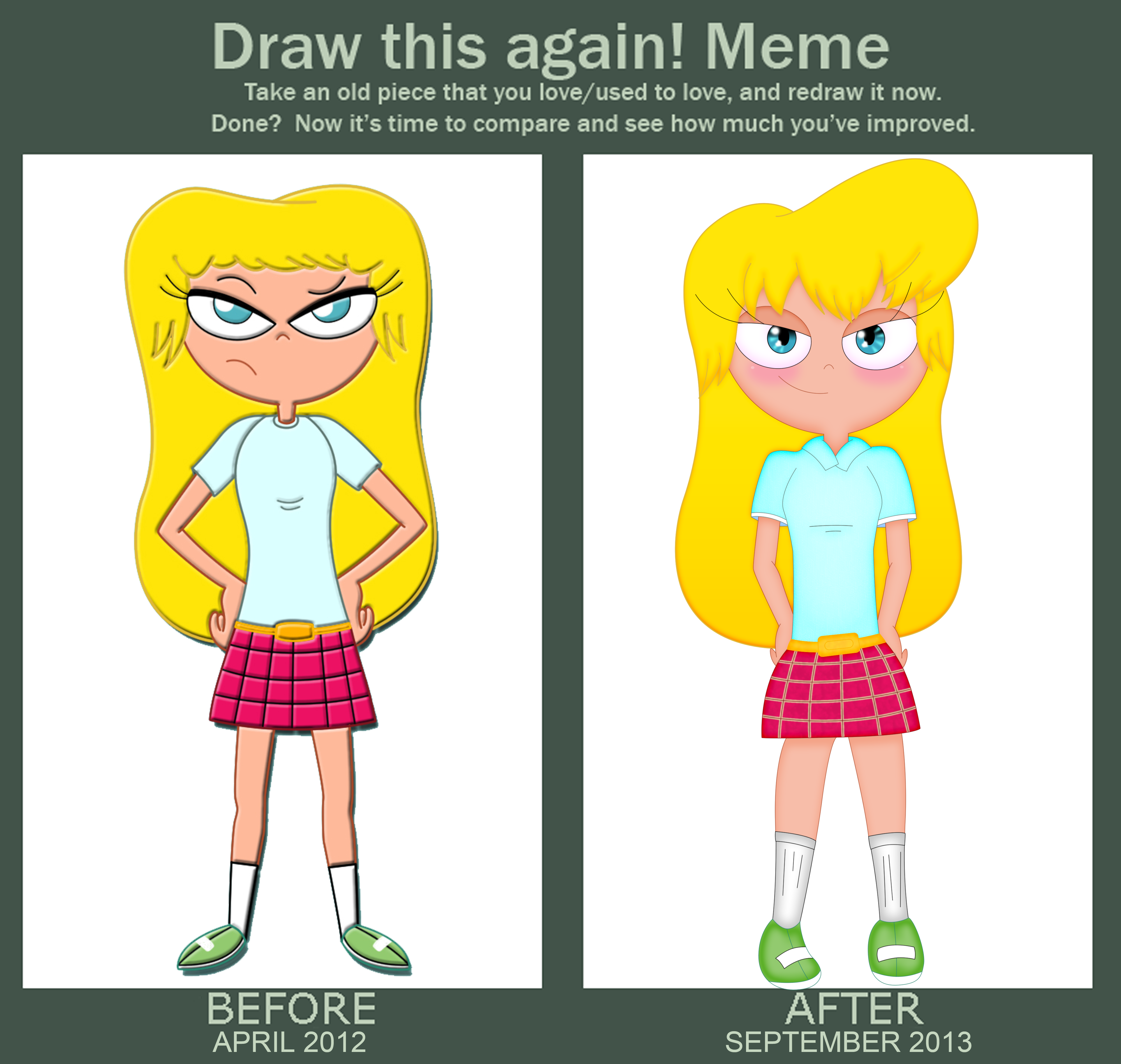 Melissa J. Carlson - Before and after meme