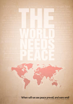 :: The world needs peace ::