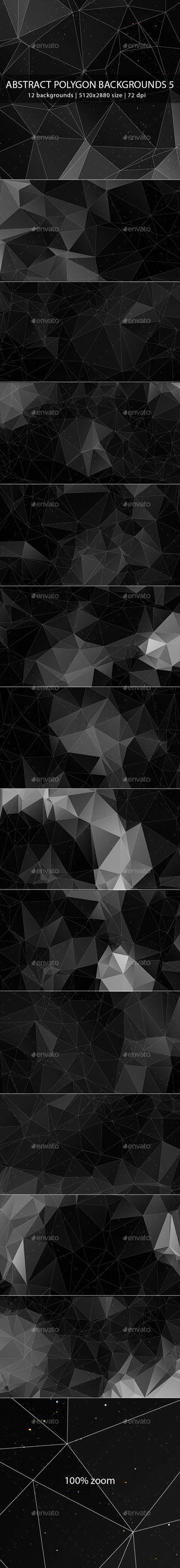 Abstract Polygon Backgrounds 5