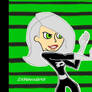 Kim Possible as Danny Phantom