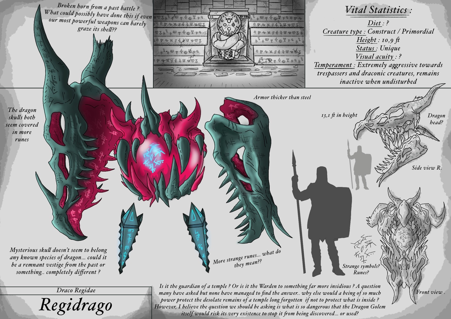 Newly discovered Legendary Pokémon Regidrago