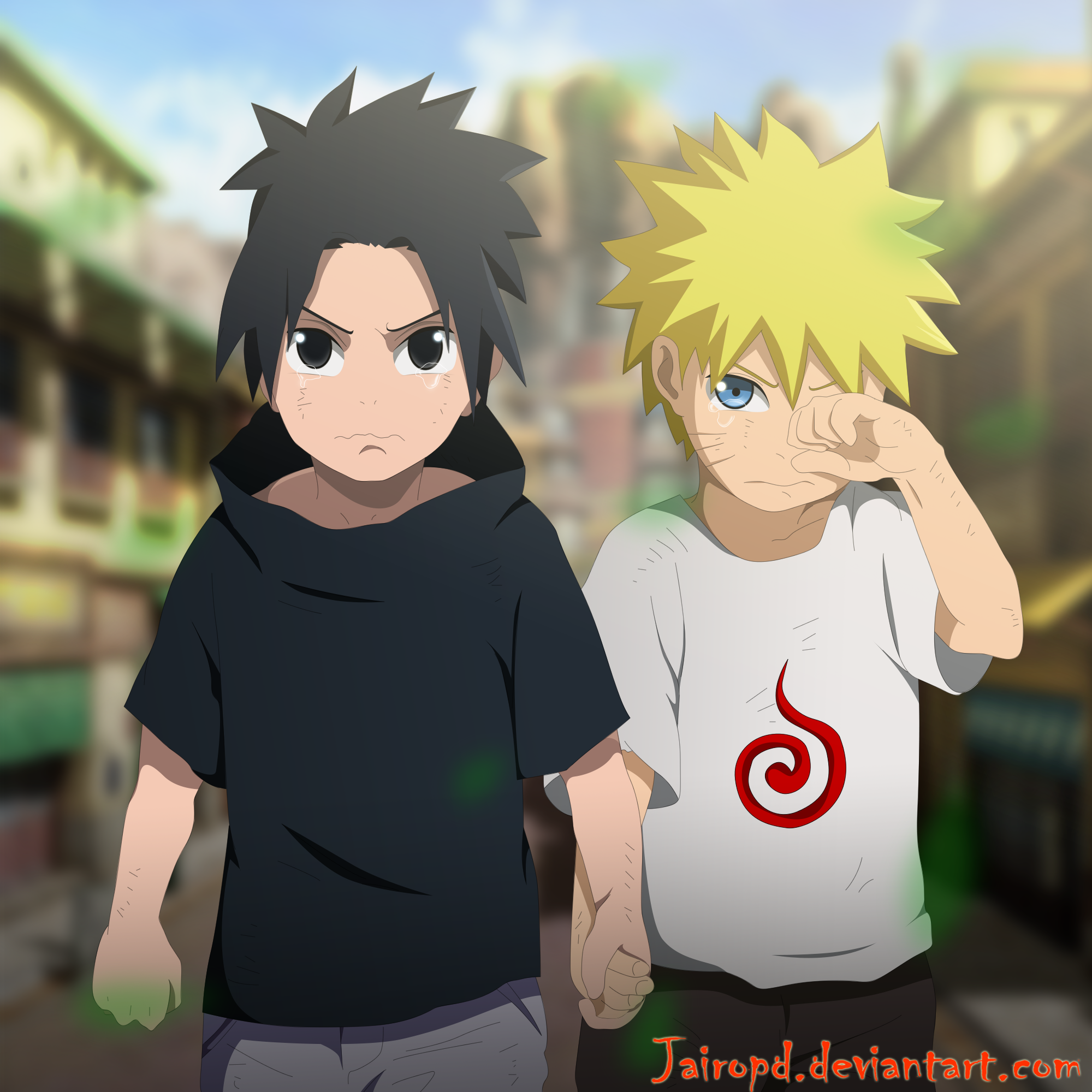 Naruto y Sasuke ( Friends Brothers )