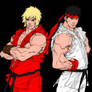 Ken and Ryu-Street Fighter