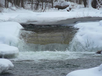 Icy Waterfall