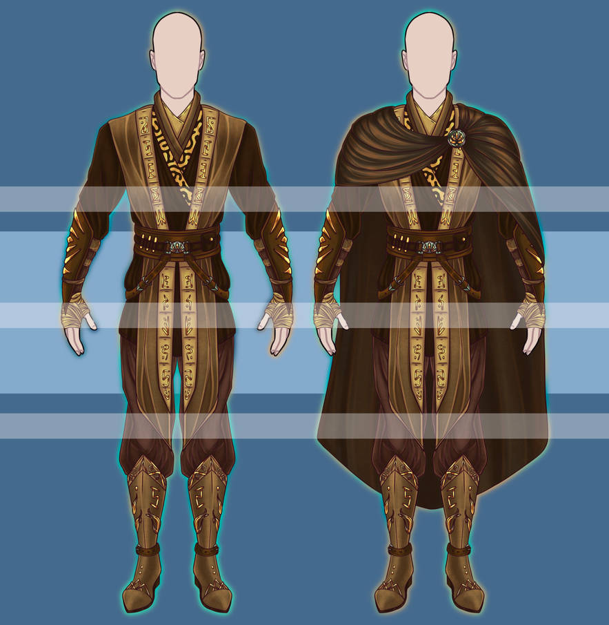 Jedi Robe Commission by YenaArt on DeviantArt