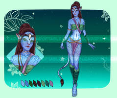 Avatar Na'Vi Girl Adopt [AUCTION OPEN] by YenaArt
