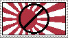 Anti-Rising Sun flag Stamp by PlayboyCommando