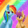 Rainbow and Scoots