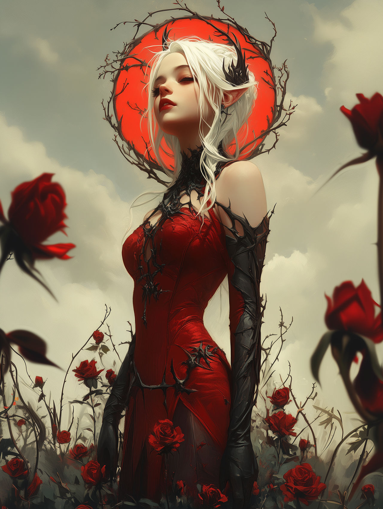 Thorn Razor Bloom Thornbloom by Valqira on DeviantArt