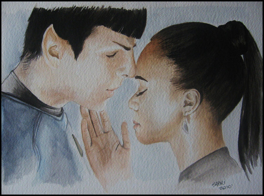 Spock and Uhura