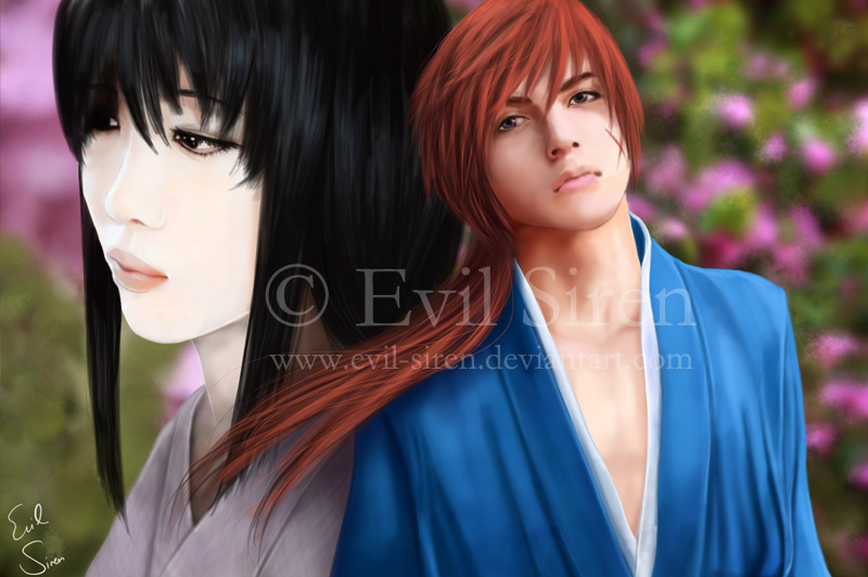 Kenshin and Tomoe