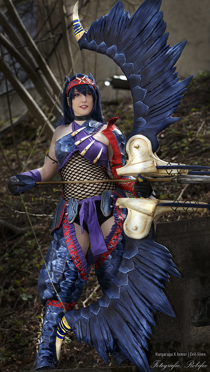 Monster Hunter 3U Nargacuga X Cosplay- Evil-Siren